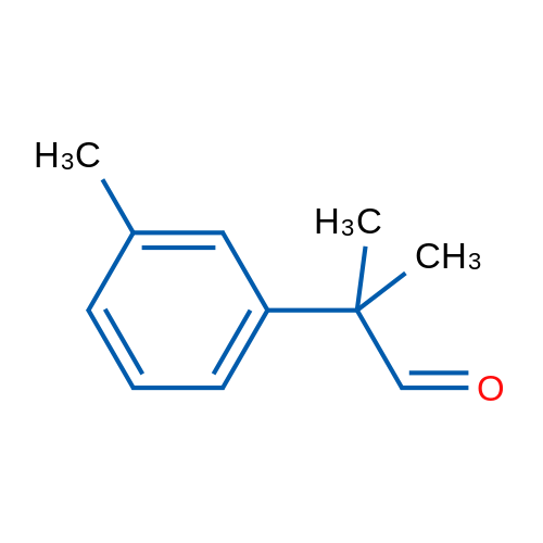 2-Methyl-2-(3-methylphenyl)propanal 1g