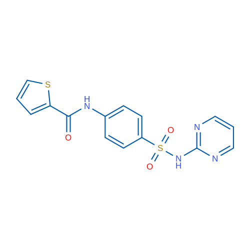 N-{4-[(pyrimidin-2-yl)sulfamoyl]phenyl}thiophene-2-carboxamide 1g