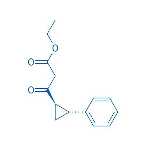Ethyl 3-oxo-3-((1R,2R)-2-phenylcyclopropyl)propanoate 1g