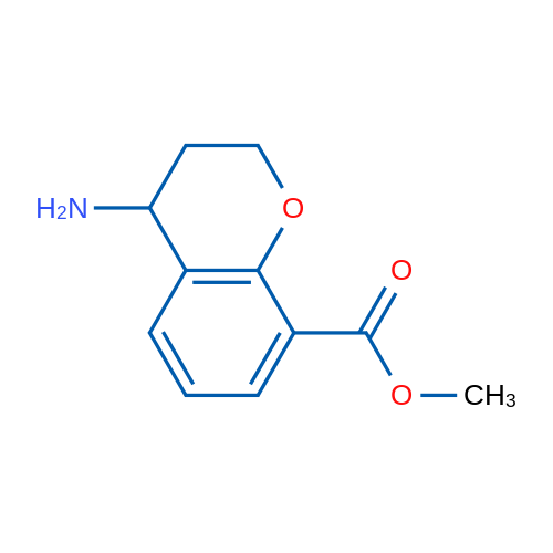 Methyl 4-aminochroman-8-carboxylate 250mg