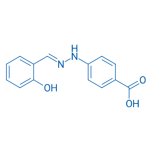 4-(2-(2-Hydroxybenzylidene)hydrazineyl)benzoic acid 250mg