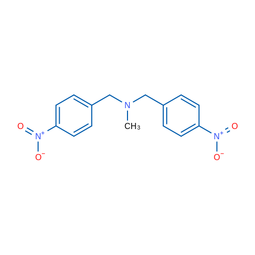 Methylbis[(4-nitrophenyl)methyl]amine 1g