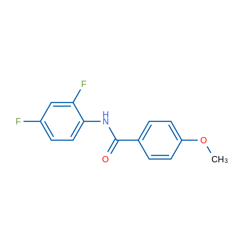 N-(2,4-Difluorophenyl)-4-methoxybenzamide 1g