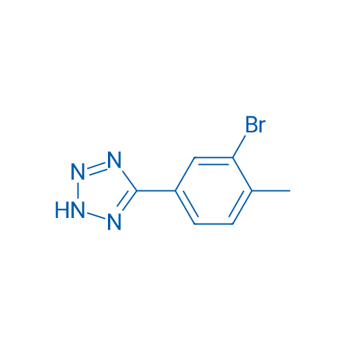 5-(3-Bromo-4-methylphenyl)-2H-tetrazole 250mg