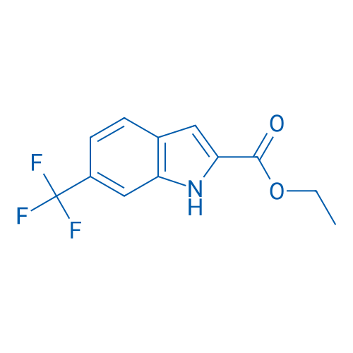 Ethyl 6-(trifluoromethyl)-1H-indole-2-carboxylate 1g