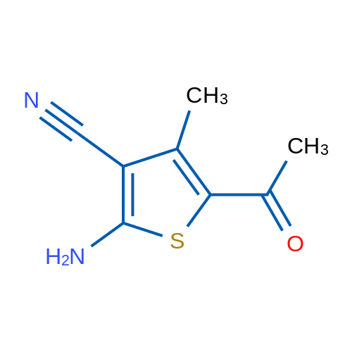 5-Acetyl-2-amino-4-methylthiophene-3-carbonitrile 1g