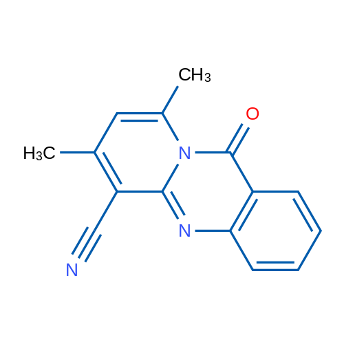 7,9-Dimethyl-11-oxo-11H-pyrido[2,1-b]quinazoline-6-carbonitrile 1g