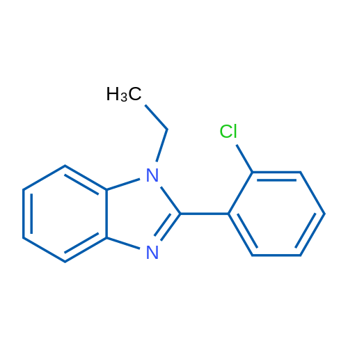 2-(2-Chlorophenyl)-1-ethyl-1H-benzo[d]imidazole 5g