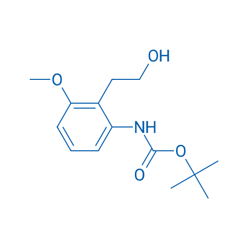 tert-Butyl 2-(2-hydroxyethyl)-3-methoxyphenylcarbamate 1g
