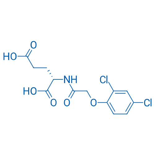 (S)-2-(2-(2,4-Dichlorophenoxy)acetamido)pentanedioic acid 250mg