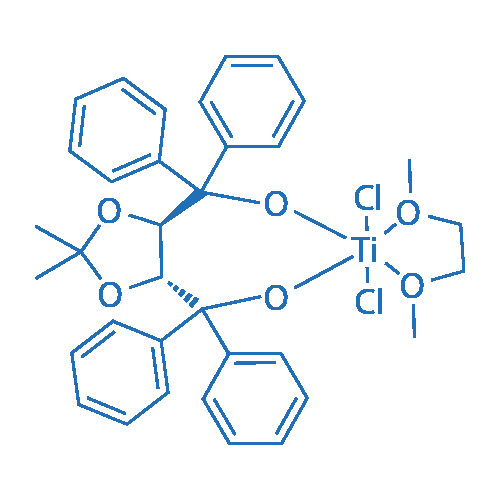 (4R,5R)-(-)-2,2-Dimethyl-α,α,α',α'-tetraphenyl-1,3-dioxolane-4,5-dimethanolato[1,2-bis(dimethoxy)ethane]titanium(IV) dichloride 1g