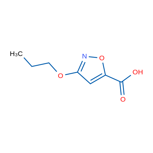 3-Propoxyisoxazole-5-carboxylic acid 100mg