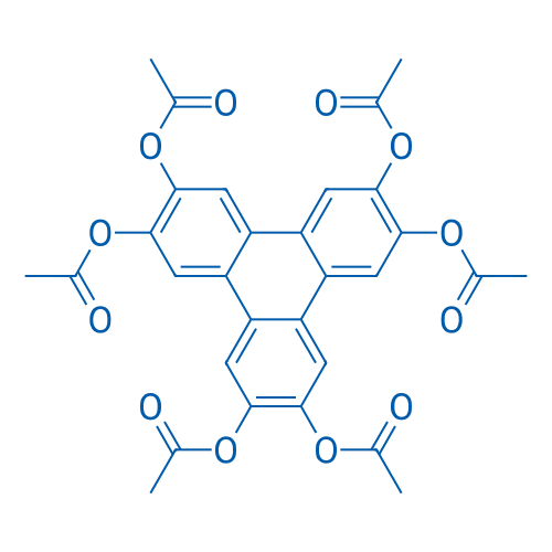 Triphenylene-2,3,6,7,10,11-hexayl hexaacetate 1g