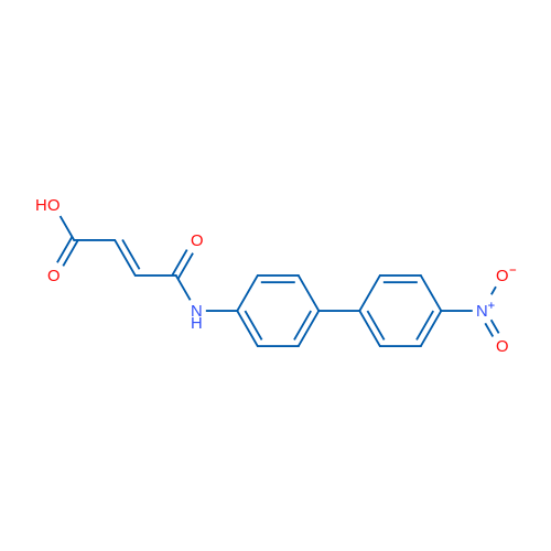 4-((4'-Nitro-[1,1'-biphenyl]-4-yl)amino)-4-oxobut-2-enoic acid 1g