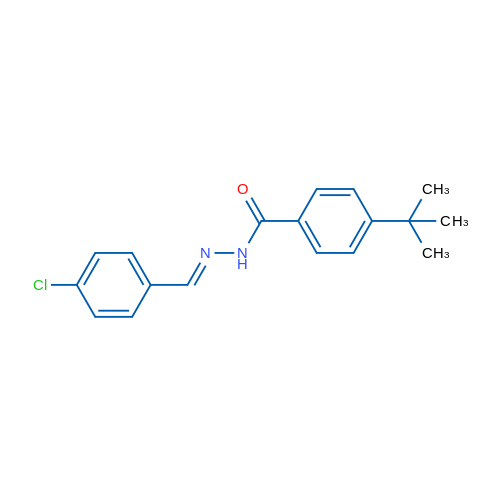 4-(tert-Butyl)-N'-(4-chlorobenzylidene)benzohydrazide 1g