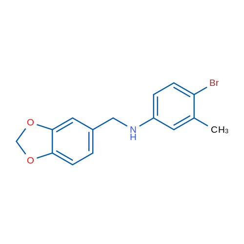 N-[(2H-1,3-Benzodioxol-5-yl)methyl]-4-bromo-3-methylaniline 1g