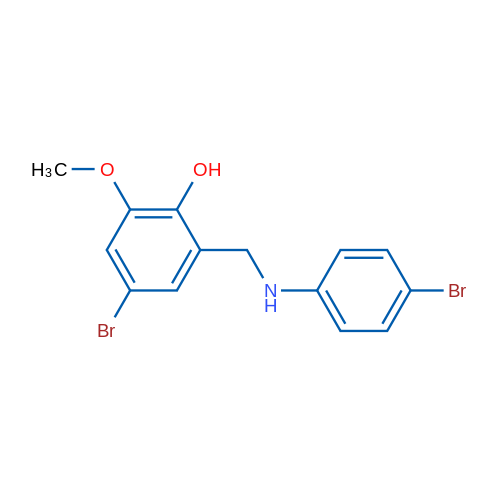 4-Bromo-2-{[(4-bromophenyl)amino]methyl}-6-methoxyphenol 1g
