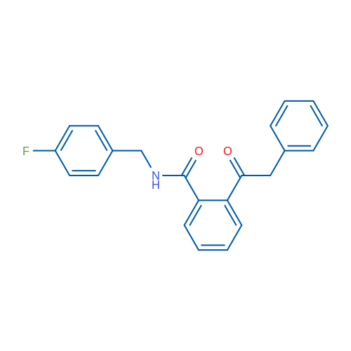 N-[(4-Fluorophenyl)methyl]-2-(2-phenylacetyl)benzamide 1g