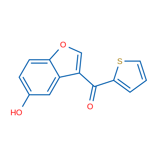 (5-Hydroxybenzofuran-3-yl)(thiophen-2-yl)methanone 1g
