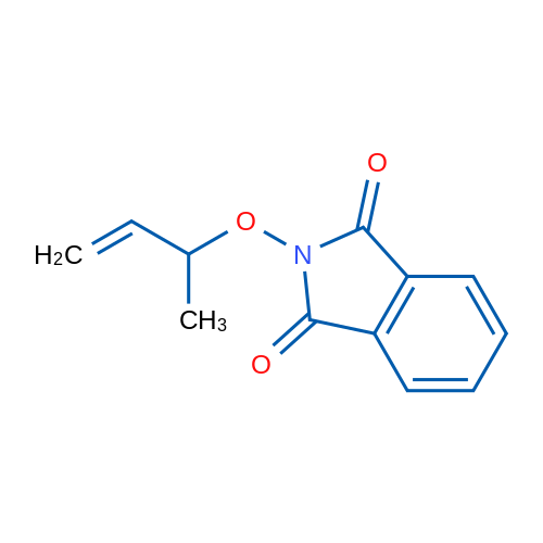 2-(But-3-en-2-yloxy)-2,3-dihydro-1H-isoindole-1,3-dione 1g