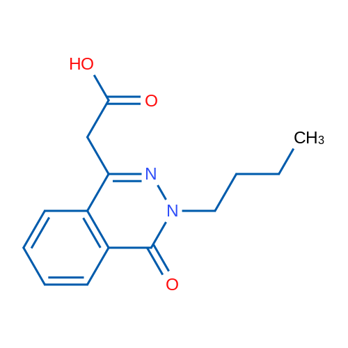 2-(3-Butyl-4-oxo-3,4-dihydrophthalazin-1-yl)acetic acid 1g