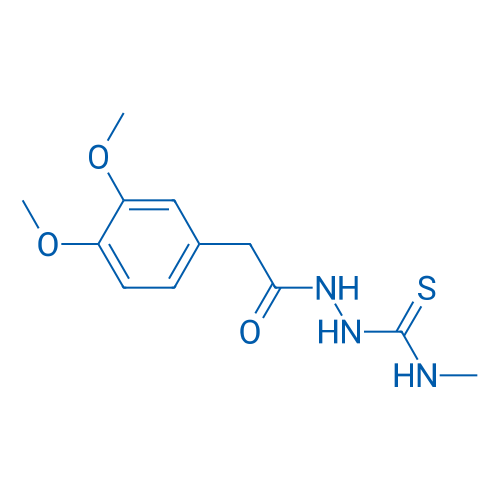 2-(3,4-Dimethoxyphenyl)-N-[(methylcarbamothioyl)amino]acetamide 1g