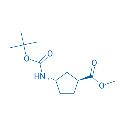 (1S,3S)-Methyl 3-((tert-butoxycarbonyl)amino)cyclopentanecarboxylate 50mg
