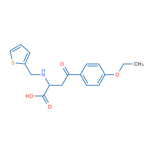 4-(4-Ethoxyphenyl)-4-oxo-2-{[(thiophen-2-yl)methyl]amino}butanoic acid 1g