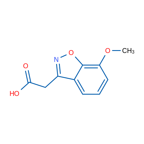 2-(7-Methoxybenzo[d]isoxazol-3-yl)acetic acid 1g