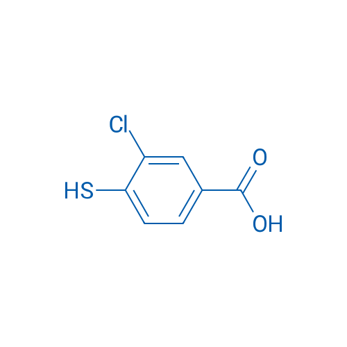 3-Chloro-4-sulfanylbenzoic acid 1g