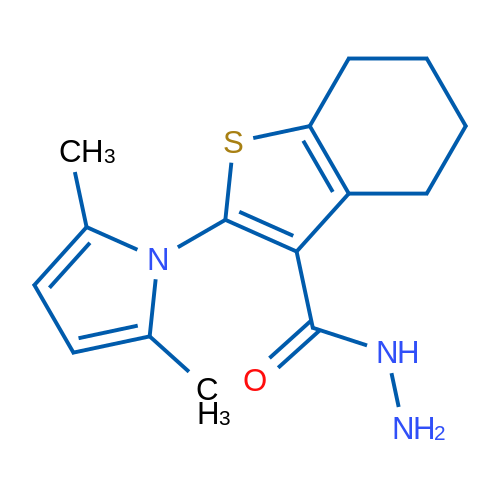 2-(2,5-Dimethyl-1H-pyrrol-1-yl)-4,5,6,7-tetrahydrobenzo[b]thiophene-3-carbohydrazide 1g