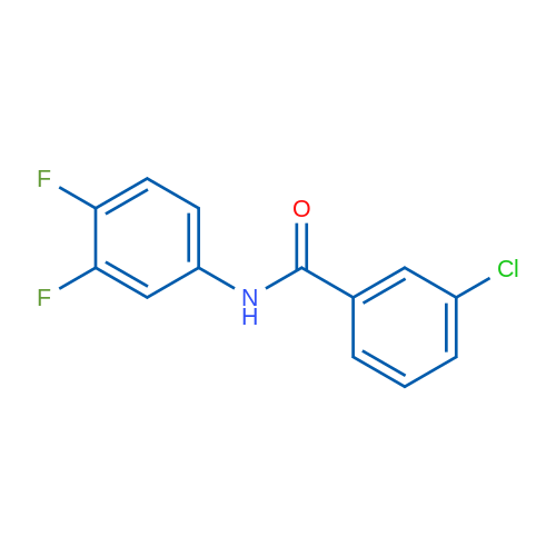 3-CHloro-n-(3,4-difluorophenyl)benzamide 1g