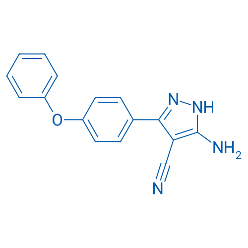 3-Amino-5-(4-phenoxyphenyl)pyrazole-4-carbonitrile 5g