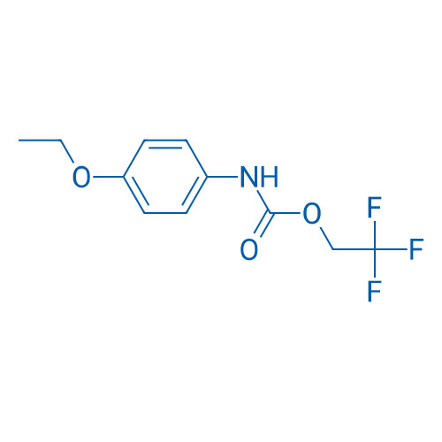 2,2,2-Trifluoroethyl N-(4-ethoxyphenyl)carbamate 1g