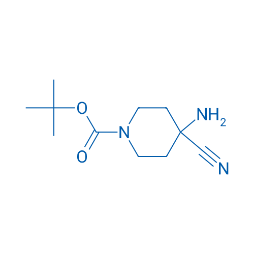 tert-Butyl 4-amino-4-cyanopiperidine-1-carboxylate 5g