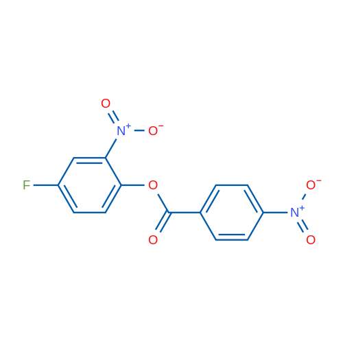 4-Fluoro-2-nitrophenyl 4-nitrobenzoate 1g