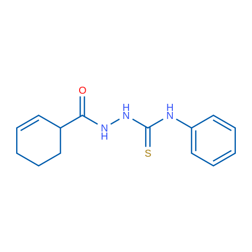 N-[(Phenylcarbamothioyl)amino]cyclohex-2-ene-1-carboxamide 1g