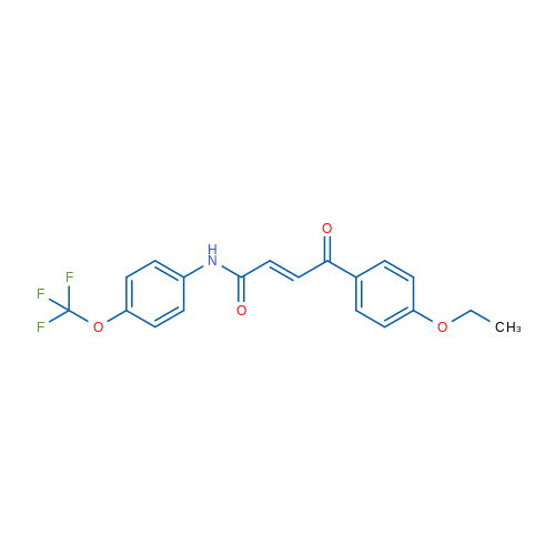 (2E)-4-(4-Ethoxyphenyl)-4-oxo-N-[4-(trifluoromethoxy)phenyl]but-2-enamide 1g