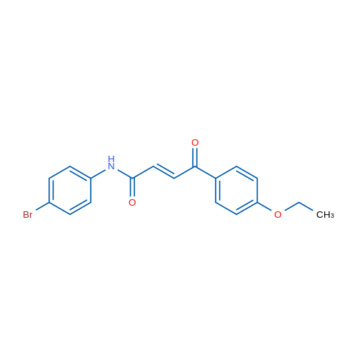 (2E)-N-(4-Bromophenyl)-4-(4-ethoxyphenyl)-4-oxobut-2-enamide 1g