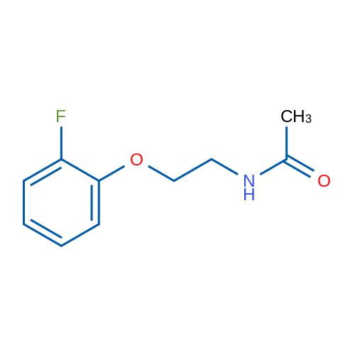 N-(2-(2-Fluorophenoxy)ethyl)acetamide 1g