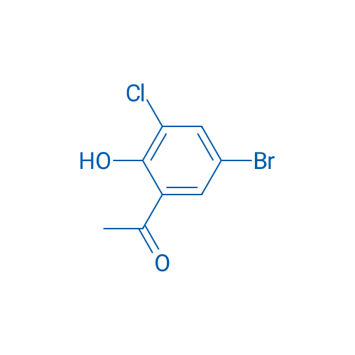 1-(5-Bromo-3-chloro-2-hydroxyphenyl)ethan-1-one 250mg