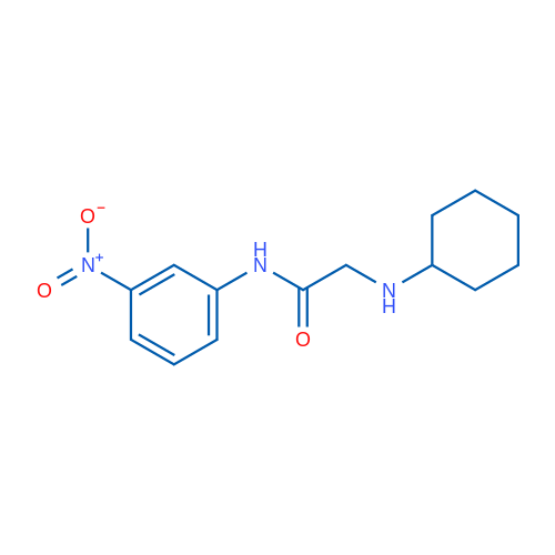2-(Cyclohexylamino)-N-(3-nitrophenyl)acetamide 1g