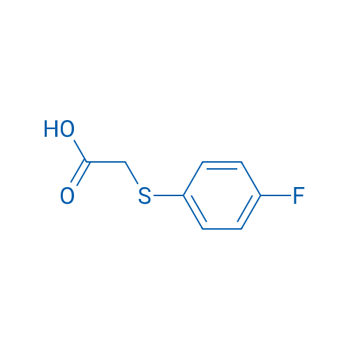 2-((4-Fluorophenyl)thio)acetic acid 1g