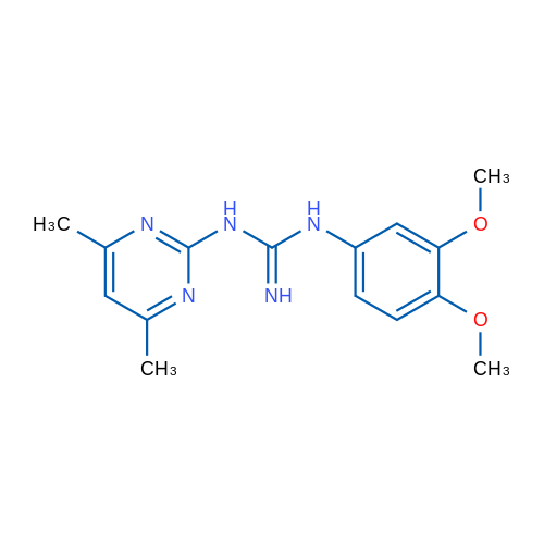1-(3,4-Dimethoxyphenyl)-3-(4,6-dimethylpyrimidin-2-yl)guanidine 5g