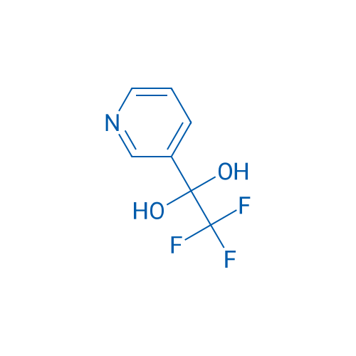2,2,2-Trifluoro-1-(pyridin-3-yl)ethane-1,1-diol 25g