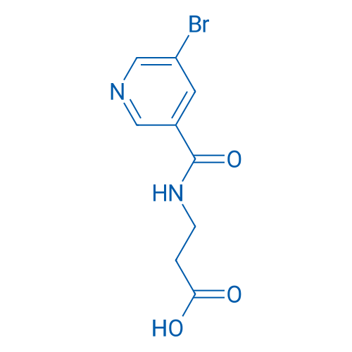 3-(5-Bromonicotinamido)propanoic acid 1g