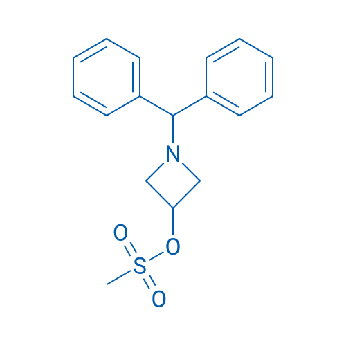 1-Benzhydrylazetidin-3-yl methanesulfonate 1g