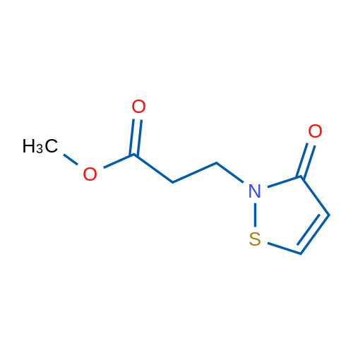 Methyl 3-(3-Oxo-2-isothiazolyl)propanoate 5g