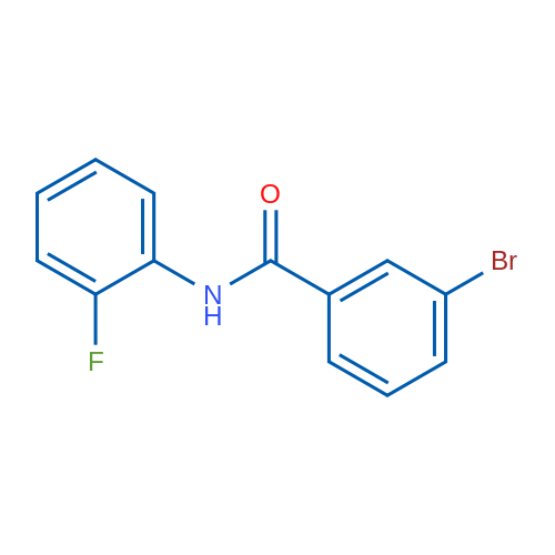 3-BRomo-n-(2-fluorophenyl)benzamide 5g