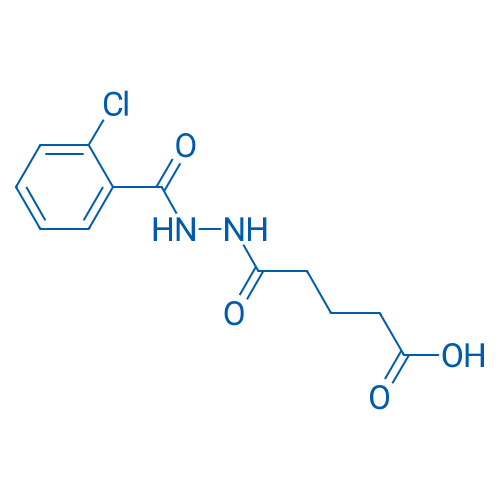 5-(2-(2-Chlorobenzoyl)hydrazinyl)-5-oxopentanoic acid 1g